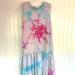 Free People Dresses | Free People Tie Dye Midi Dress (Nwot) | Color: Pink/White | Size: Xs