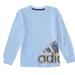 Adidas Shirts & Tops | Adidas Boys Long Sleeve Wrap Tee. Size 4t | Color: Blue/Silver | Size: 4tb