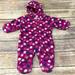 Columbia Jackets & Coats | Columbia Dotted Fleece Suit | Color: Purple | Size: 0-3mb