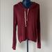 Brandy Melville Tops | Brandy Melville Hoodie Long Sleeve | Color: Purple/Brown | Size: One Size