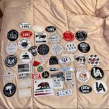 Brandy Melville Wall Decor | All 46 Designs Of Brandy Melville Stickers | Color: White/Silver | Size: Os