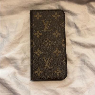 Louis Vuitton Accessories | Louis Vuitton Iphone X Folio | Color: Black | Size: Os