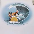 Disney Wall Decor | Disney Three Pals Ridin' The Surf Lithograph | Color: White/Silver | Size: Os