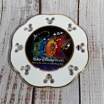 Disney Holiday | 2001 Walt Disney World Ceramic Christmas Ornament | Color: Brown/Black | Size: 4”