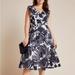 Anthropologie Dresses | Anthropologie Hermosa Midi Dress | Color: Black/Gray | Size: 10