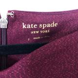 Kate Spade Dresses | Kate Spade Sparkle Ponte Dress In Mission Fig | Color: Purple/Black | Size: 2