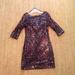 Jessica Simpson Dresses | Jessica Simpson Sequin Dress | Color: Purple/Black | Size: 4