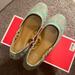 Coach Shoes | Coach Mint Ballet Flats Size 5 | Color: Tan | Size: 5