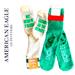 American Eagle Outfitters Accessories | American Eagle Outfitters2 Holiday Set Of Crew Socks Nwt | Color: Gray/Green | Size: Os