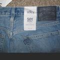 Anthropologie Jeans | Anthropology Levi 501 Jeans | Color: Silver/White | Size: 29
