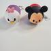Disney Toys | Disney 3d Keychain Tsum Tsum Mickey & Daisy | Color: Gray/White | Size: Osbb