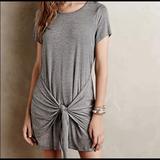 Anthropologie Dresses | Anthropologie Dolan Left Coast Dress Tied Dress | Color: Gray | Size: S