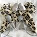 Disney Accessories | New With Tags Leopard Print Minnie Ear Hat | Color: Gray | Size: Os