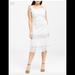 Anthropologie Dresses | Banana Republic Eyelet Dress Size 10 | Color: Silver | Size: 10