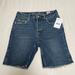 Free People Shorts | Free People Avery High-Waisted Denim Bermuda Short | Color: Blue/Black | Size: 26