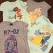 Disney Shirts & Tops | Girls Disney Top Bundle | Color: Cream/Tan | Size: Xlg