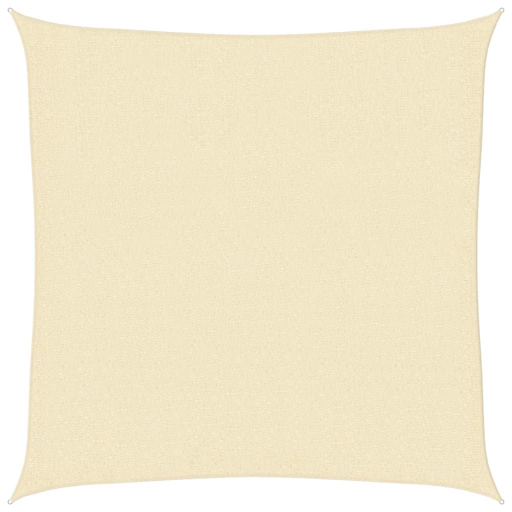 vidaXL Sonnensegel 160 g/m² Creme 3x3 m HDPE Image