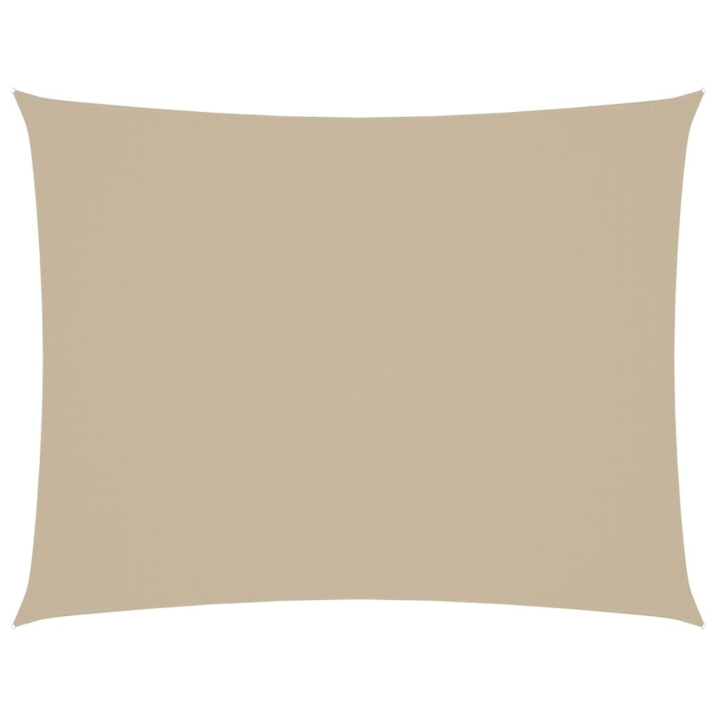 vidaXL Sonnensegel Oxford-Gewebe Rechteckig 3x4,5 m Beige Image