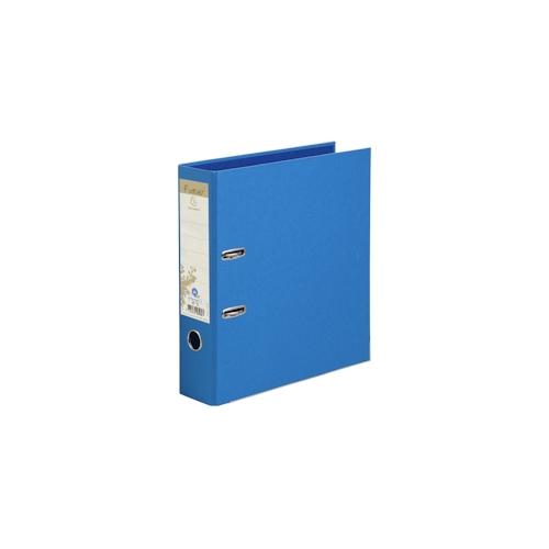 Exacompta 53982E 10x Ordner Prem-Touch aus Recycling- Karton, 2 Ringe, 80mm Rücken, 32x29cm für DIN A4 MAXI – Forever – Hellblau