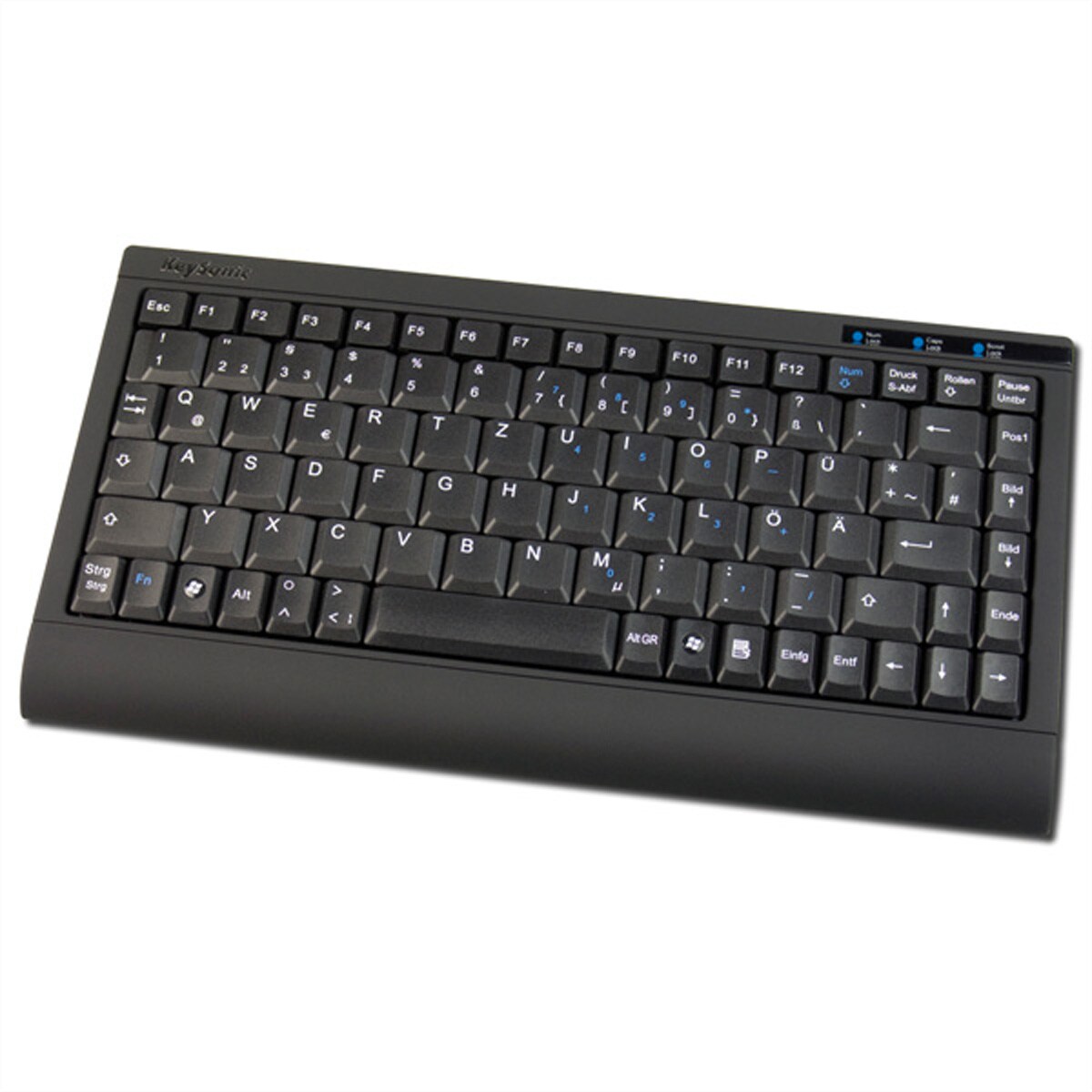 KeySonic ACK-595 C+ Mini-Tastatur USB schwarz Image