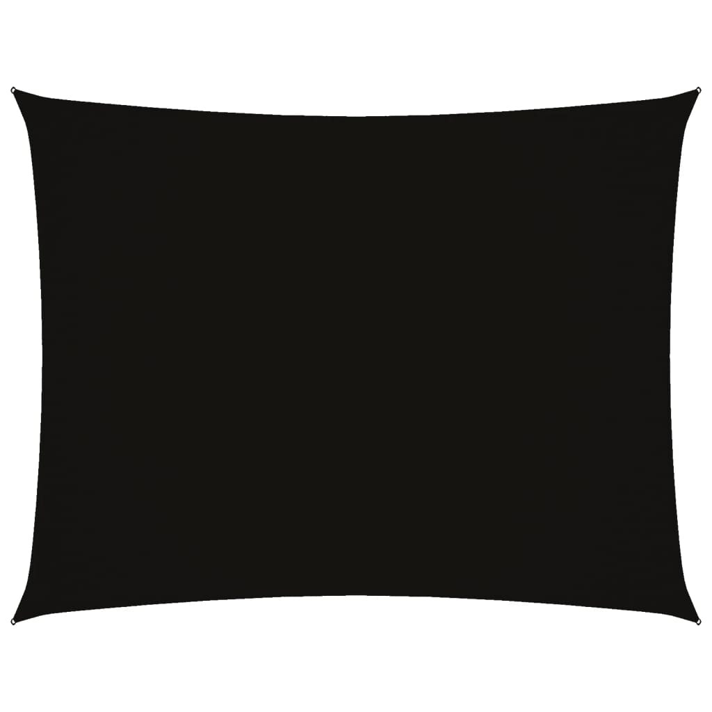 vidaXL Sonnensegel Oxford-Gewebe Rechteckig 2,5x4 m Schwarz Image