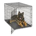 New World B48 Hundebox, mit Einzeltür, 122 cm, für kleine Hunderassen, mit auslaufsicherer Bodenwanne, Bodenschutzfüßen und patentierten Funktionen