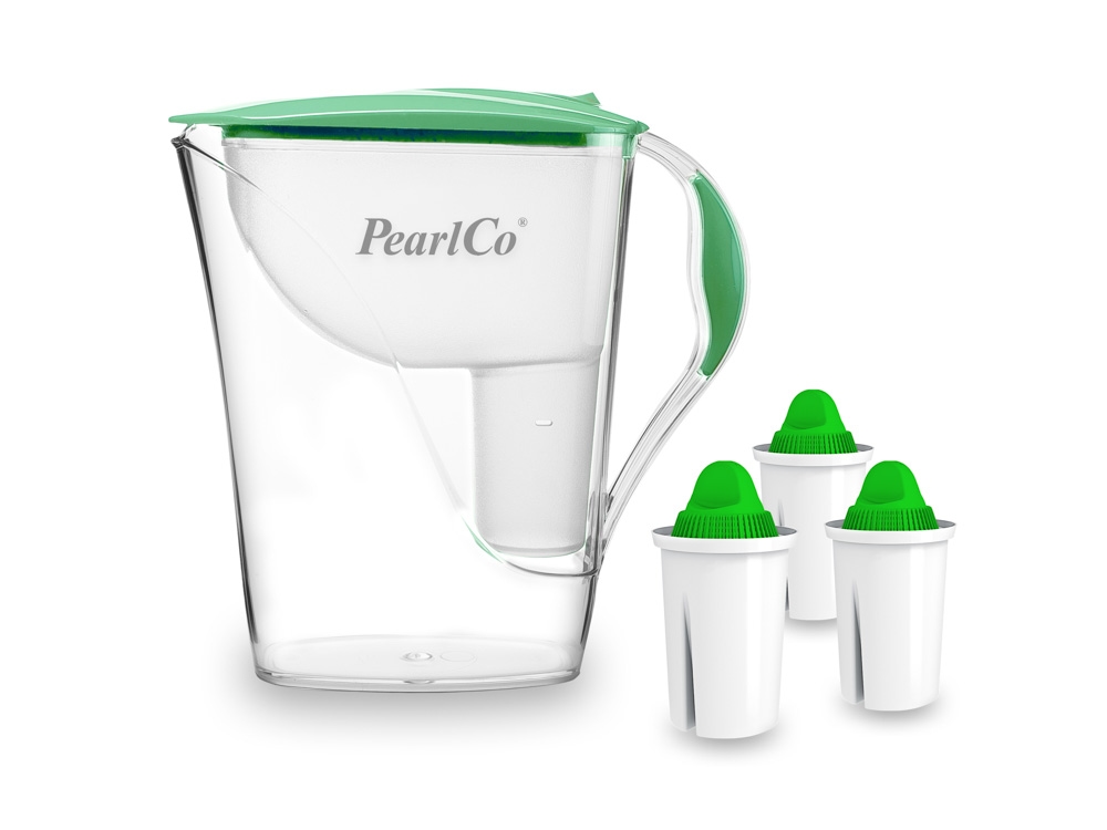 PearlCo Wasserfilter Fashion mint inkl. 3 Alkaline Filterkartuschen Image
