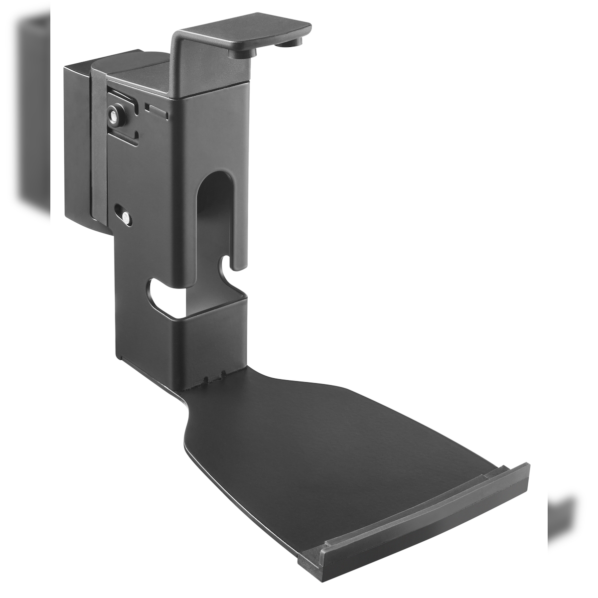 My Wall 2 Wandhalter für SONOS Lautsprecher PLAY: 5 Gen.2 Belastung: 7 kg, schnelle und einfache Installation, Inhalt: 2 Stück, schwarz Image