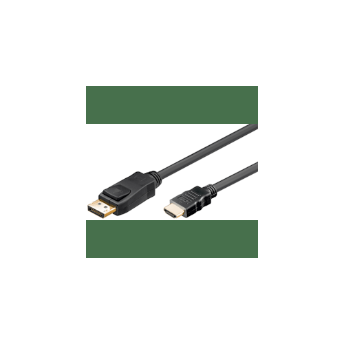 goobay - DisplayPort auf HDMI™ Adapterkabel 1.2 - DisplayPort-Stecker > HDMI™ - Stecker (Typ A)