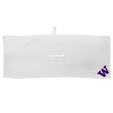 White Washington Huskies 16'' x 40'' Microfiber Golf Towel