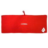 Red Wisconsin Badgers 16'' x 40'' Microfiber Golf Towel