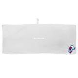 White Colorado Avalanche 16'' x 40'' Microfiber Golf Towel