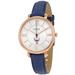 Women's Fossil Navy Texas A&M Aggies 12th Man Centennial Jacqueline Leather Watch