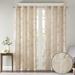 Madison Park Kauna Palm Leaf Burnout Window Curtain Sheer