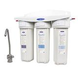 Crystal Quest Water Filtration System, Copper | 14 H x 5 W x 15 D in | Wayfair CQE-US-00317