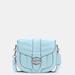 Coach Bags | Coach Georgie Saddle Bag C2803 Quilting Nwt Blue | Color: Blue/Silver | Size: Os