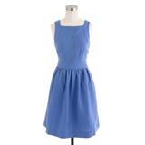 J. Crew Dresses | J Crew Button Front Dress In Linen Dark Hydrangea | Color: Blue | Size: 00