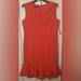 Nine West Dresses | Nine West Coral Poppy Sleeveless Dress 16 Nwt | Color: Red | Size: 16