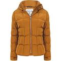 Tokyo Laundry Women's Wookie Quilted Hooded Jacket - Mustard - 10