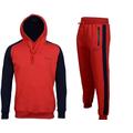 denaz Men`s Tracksuit (Red, M)