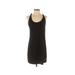 Old Navy Casual Dress - Shift Scoop Neck Sleeveless: Black Solid Dresses - Women's Size X-Small