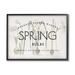 Stupell Industries Spring Weekend Flower Market Advertisement Vintage Bulbs XXL Black Framed Giclee Texturized Art By Daphne Polselli | Wayfair