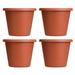 HC Companies Self-Watering Plastic Pot Planter in Gray | 20 H x 24 W x 24 D in | Wayfair 4 x LIA24000E35