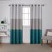 Porch & Den Ocean Striped Window Curtain Panel Pair with Grommet Top