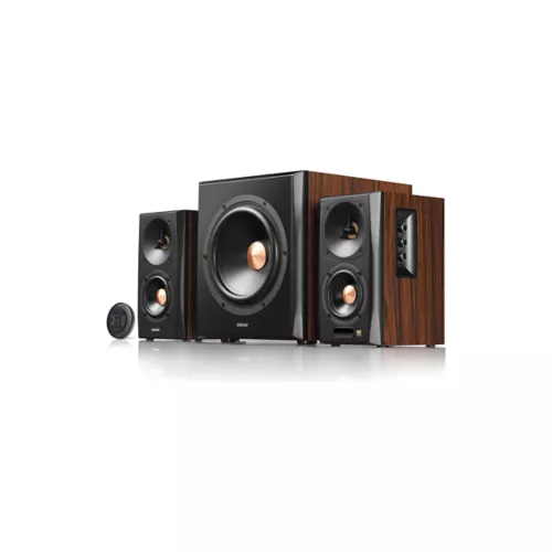Edifier S360DB 80-Watt-RMS 2.1-Channel Amplified Bluetooth Bookshelf Speaker System with 75-Watt Wireless Subwoofer