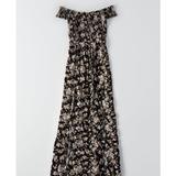 American Eagle Outfitters Dresses | Ae Slit Maxi Dress | Color: Black | Size: S