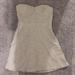 Jessica Simpson Dresses | Jessica Simpson Strapless Dress Size 5 6 | Color: Gray/Tan | Size: 5j