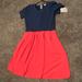 Lularoe Dresses | Lularoe Amelia Dress Size Xl. | Color: Red | Size: Xl