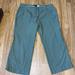J. Crew Pants & Jumpsuits | J. Crew Cargo Style Cropped Pants; Size 12 Low Fit. | Color: Green | Size: 12