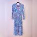 Lilly Pulitzer Dresses | Lilly Pulitzer Corri Midi Stretch Shirt Dress | Color: Blue/Pink | Size: 2